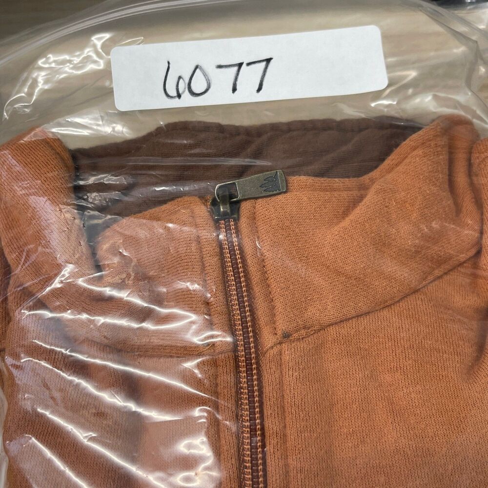 Outdoor Life 1/4 Zip Pullover Mens L Brown Minimalist Cozy Quiet Luxury Classic - Picture 15 of 15